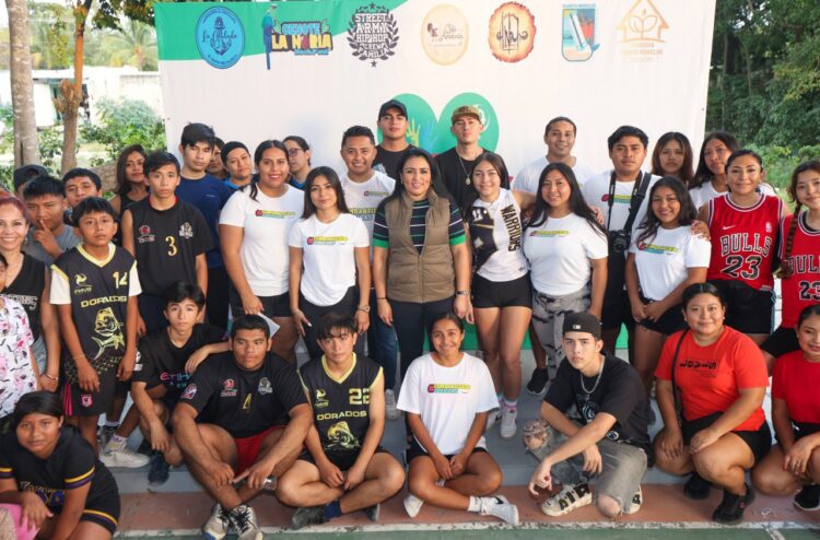 Se desarrolla sana convivencia juvenil en Puerto Morelos