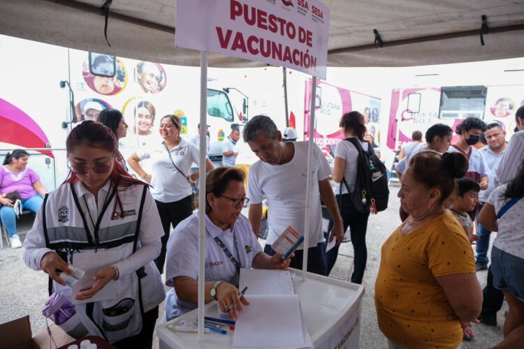 Fortalecen “Caravanas Salud para Todos” acciones de prevención y atención médica oportuna