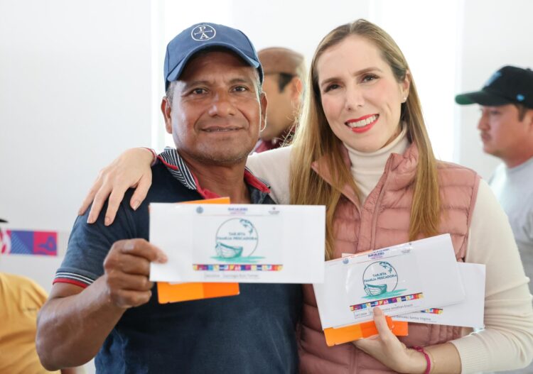 Impulsa gobierno de Isla Mujeres bienestar del sector pesquero con el programa Familia Pescadora