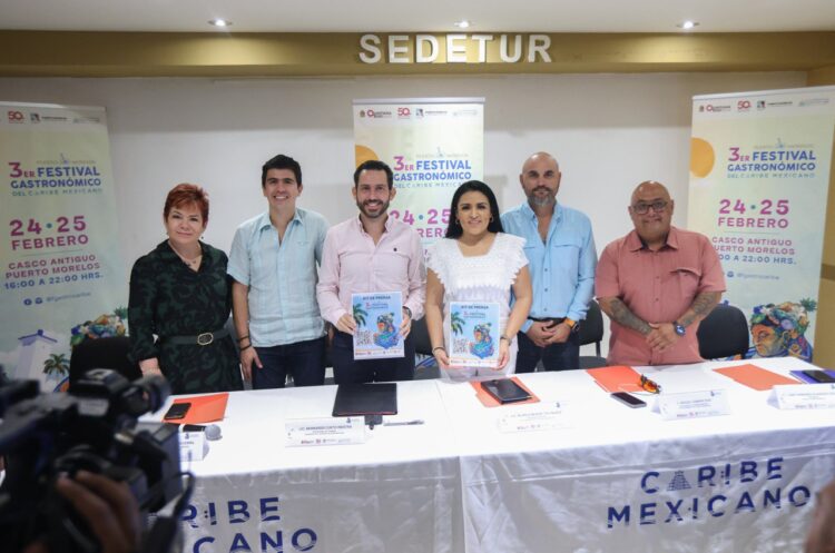 Todo listo para el Tercer Festival Gastronómico del Caribe Mexicano en Puerto Morelos