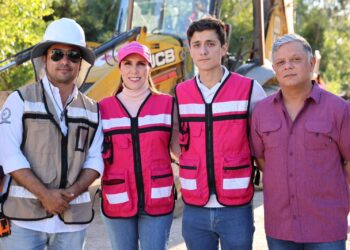 Transforma gobierno de Atenea Gómez Ciudad Mujeres con obras de pavimentación