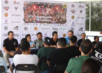 Todo listo para la presentación de la Liga Mx de Box en Playa del Carmen