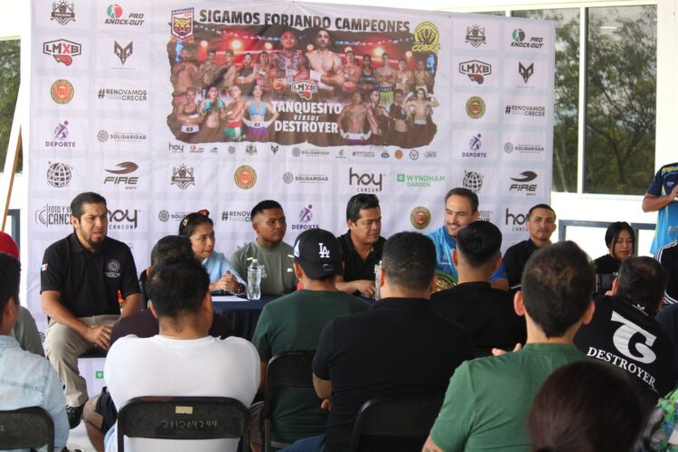 Todo listo para la presentación de la Liga Mx de Box en Playa del Carmen