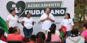 Llevan a comunidad de delirios programa "Acercamiento Ciudadano"