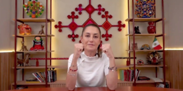 Se registró Claudia Sheinbaum como candidata presidencial ante el INE el domingo