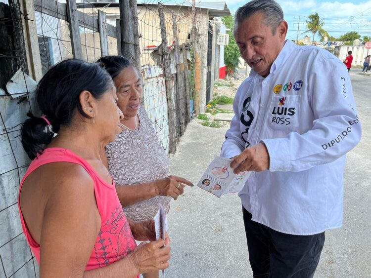 No me cansaré de escuchar a los ciudadanos: Luis Ross