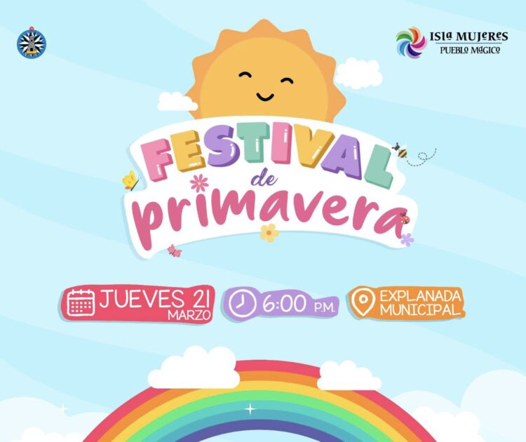 Invita gobierno de Isla Mujeres a participar en Festival de la Primavera 2024