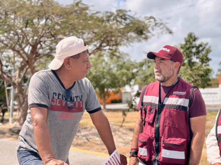 Humberto Aldana destaca apoyo de cancunenses a la 4T