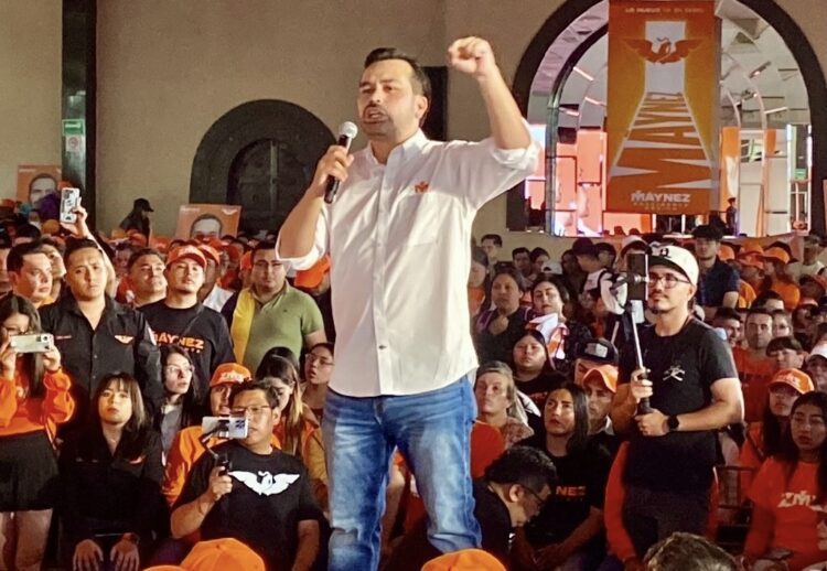 Mi campaña se realiza sin dinero del gobierno ni de grupos criminales: Jorge Álvarez Máynez