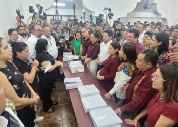 Registran Morena-PT-PVEM candidatos a presidentes municipales de Quintana Roo