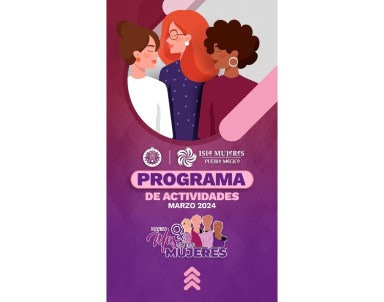 Anuncia gobierno de Isla Mujeres extenso programa de actividades en este Mes de la Mujer