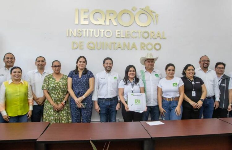 El PVEM registra a Luis Carrillo como candidato a presidente municipal de José María Morelos