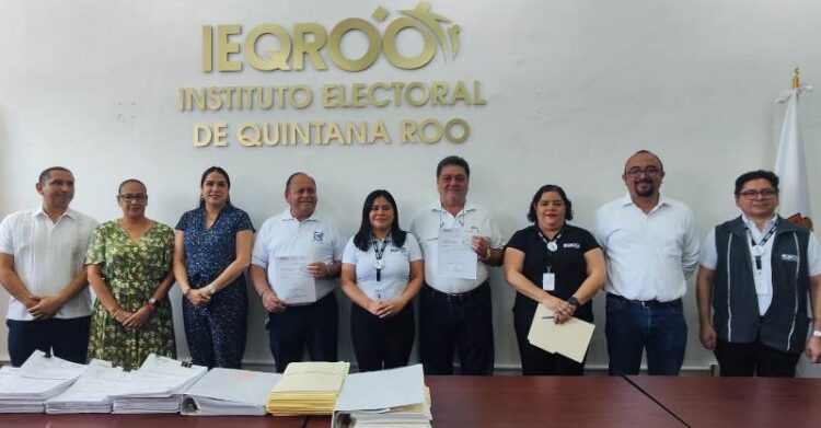 Registran PRI y PAN ante el IEQROO a candidatos de los 11 ayuntamientos de Quintana Roo