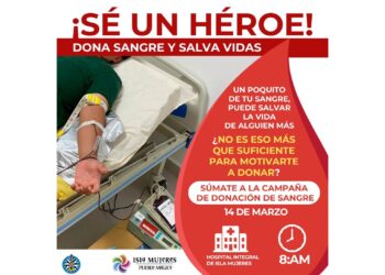 Convoca Gobierno de Isla Mujeres a participar en Campaña de Donación de Sangre