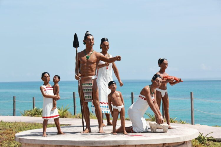 Parque escultórico de Punta Sur, uno de los grandes atractivos de Isla Mujeres