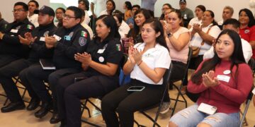 Promueven ambientes laborales saludables en Puerto Morelos por medio de capacitación