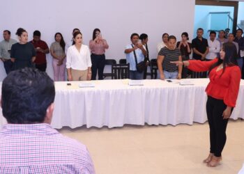 Rinden protesta tres nuevos integrantes del Cabildo de Puerto Morelos