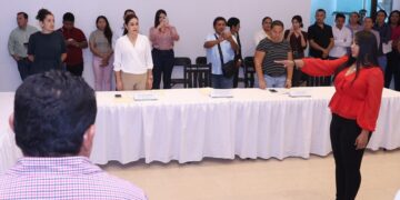 Rinden protesta tres nuevos integrantes del Cabildo de Puerto Morelos