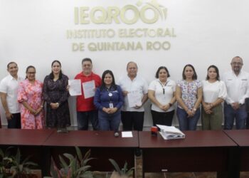 Registran PRI y PAN candidatos a diputados de mayoría ante el IEQROO