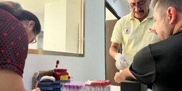 Llevan a cabo campaña de Donación de Sangre en Isla Mujeres