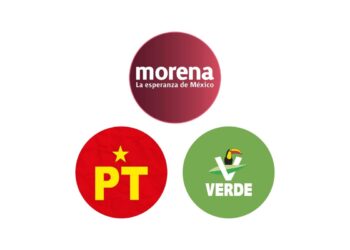 Morena-PT-PVEM registran abanderados a diputados de mayoría en el IEQROO