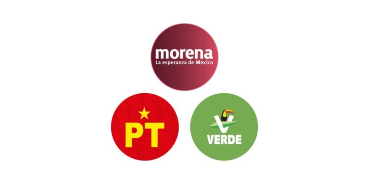 Morena-PT-PVEM registran abanderados a diputados de mayoría en el IEQROO