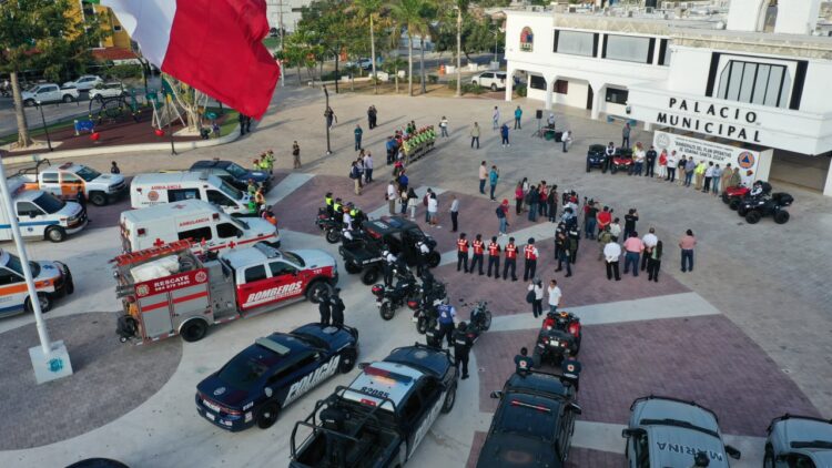 Garantiza protección con Plan Operativo de Semana Santa 2024 en Playa del Carmen