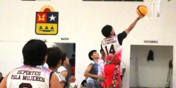Selecciones de Cozumel resaltan en los Juegos Deportivos Estatales de basquetbol 3X3
