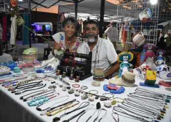 Realizan con gran éxito el Pabellón Artesanal y Gastronómico en Puerto Morelos