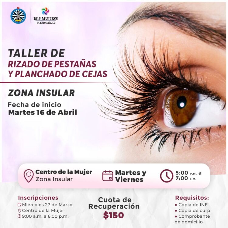 Impartirán nuevos talleres en el Centros de la Mujer en Isla Mujeres