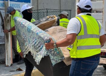 Realizan jornada de descacharrización en colonias Electricistas y La Caribeña de Isla Mujeres