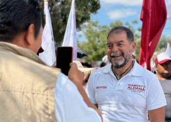 Humberto Aldana apoya visión Claudia Sheinbaum para los jóvenes