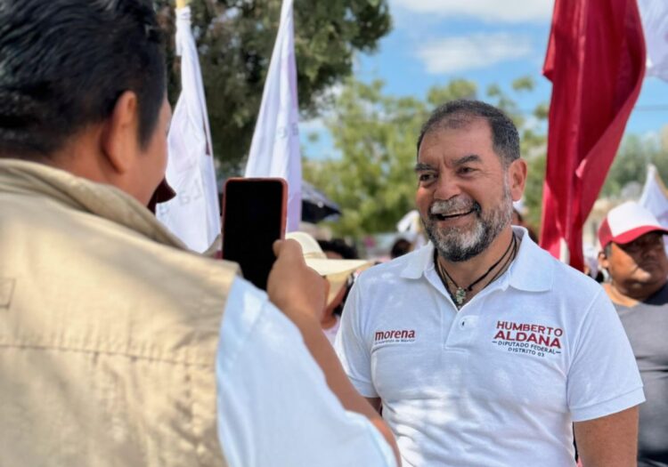Humberto Aldana apoya visión Claudia Sheinbaum para los jóvenes