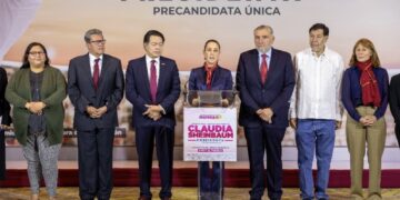 Es ilegal que Vox ofrezca apoyo a campaña de Gálvez, señala equipo de Claudia Sheinbaum