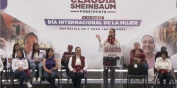 Se compromete Claudia Sheinbaum a impulsar acciones de igualdad para las mujeres