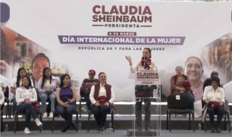 Se compromete Claudia Sheinbaum a impulsar acciones de igualdad para las mujeres