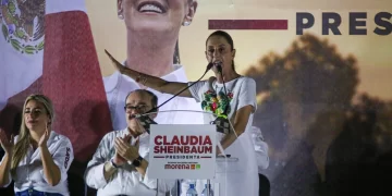 Promete Claudia Sheinbaum en Yucatán ampliar el Tren Maya hasta Puerto Progreso