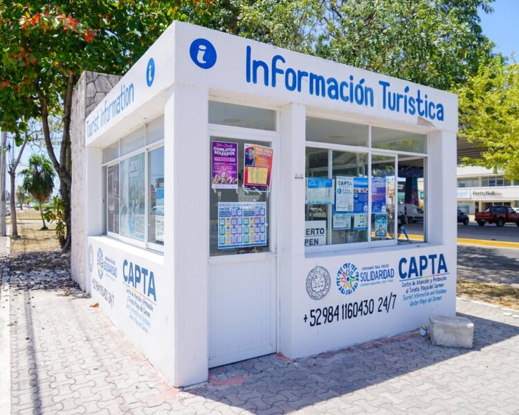 Turistas atendidos con CAPTA en Playa del Carmen