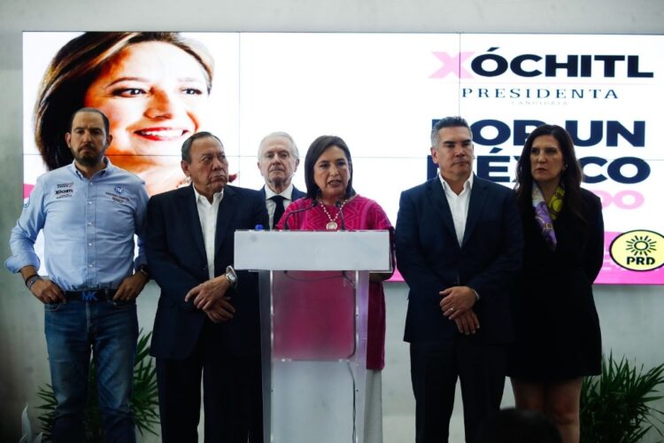 Acusan dirigentes del PAN, PRI y PRD a consejeros de competencia inequitativa