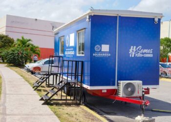 Acercan trámites con unidades móviles de Tesorería en Playa del Carmen