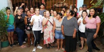 Vecinos de Playa del Carmen dan voto de confianza a Lili Campos para consolidar la renovación