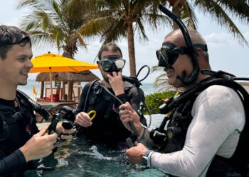 Eligen amantes del buceo a Puerto Morelos