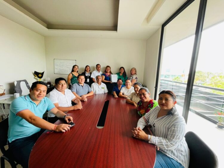 Realizan en el Ayuntamiento de Puerto Morelos simulacro de entrega-recepción