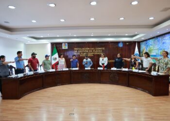 Instala gobierno de Isla Mujeres Comité Operativo "Blue Flag" para garantizar certificación en playas