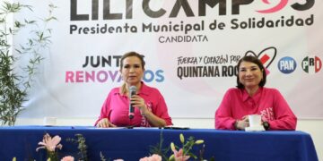 La Renovación de Solidaridad continuará pese a guerra sucia, señala Lili Campos