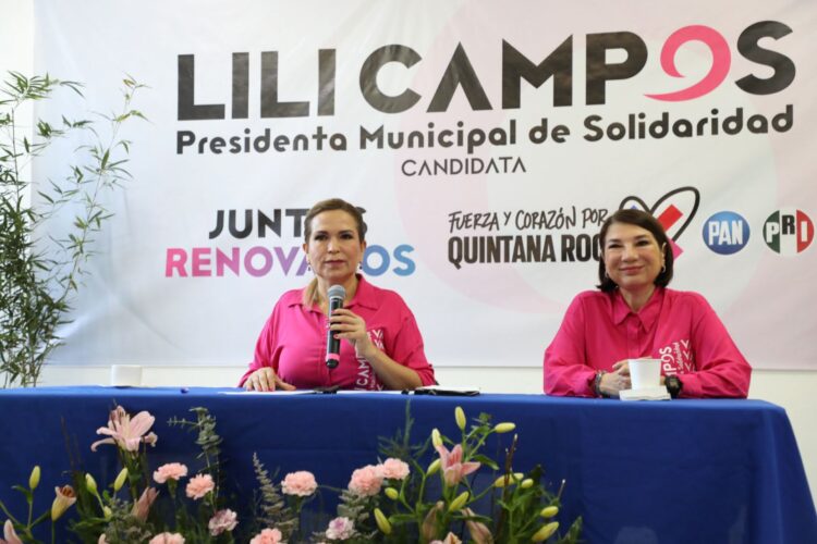 La Renovación de Solidaridad continuará pese a guerra sucia, señala Lili Campos