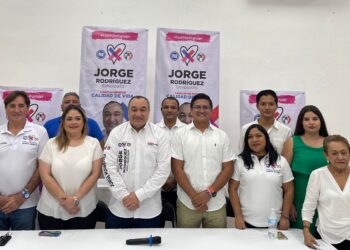 Inicia campaña Jorge Rodríguez, candidato a la Presidencia Municipal por el PAN-PRI en Cancún