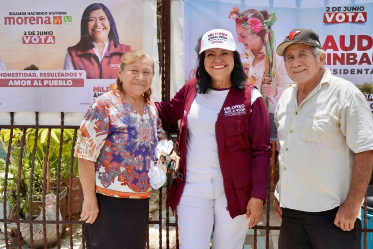 Se compromete Mildred Ávila a mejorar la legislación en favor de la justicia de género