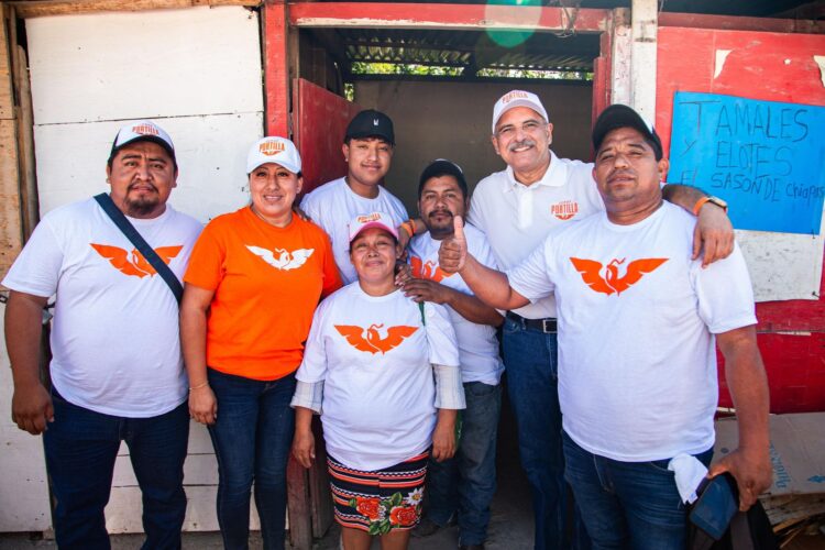 Se suman morenistas a Jorge Portilla en Tulum