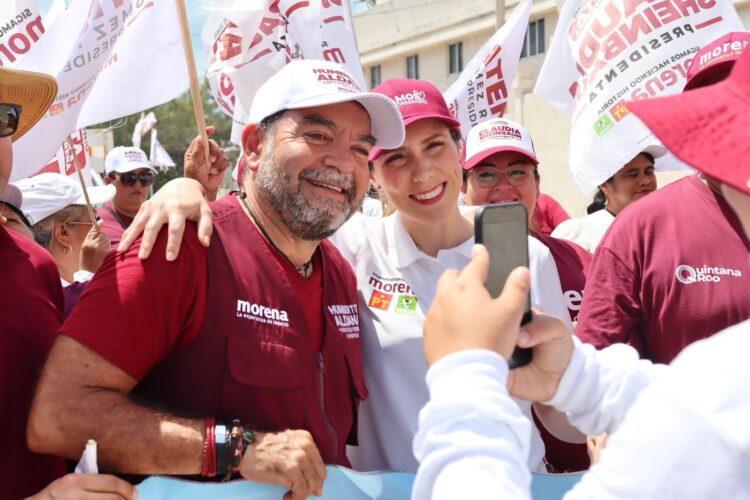 Humberto Aldana destaca beneficios de un gobierno alineado a la 4T para Isla Mujeres